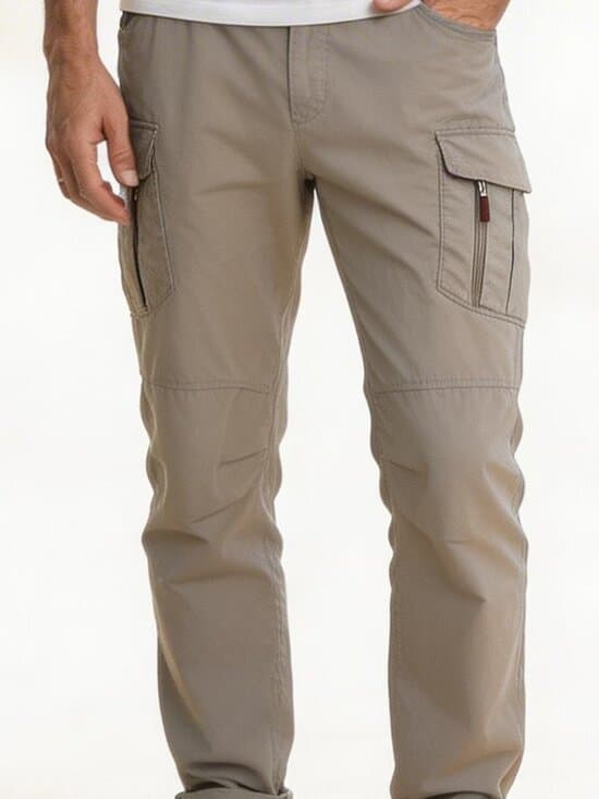Fashion Sport Men's Gray Utility Cargo Pants - many sizes - Thumbnail 11