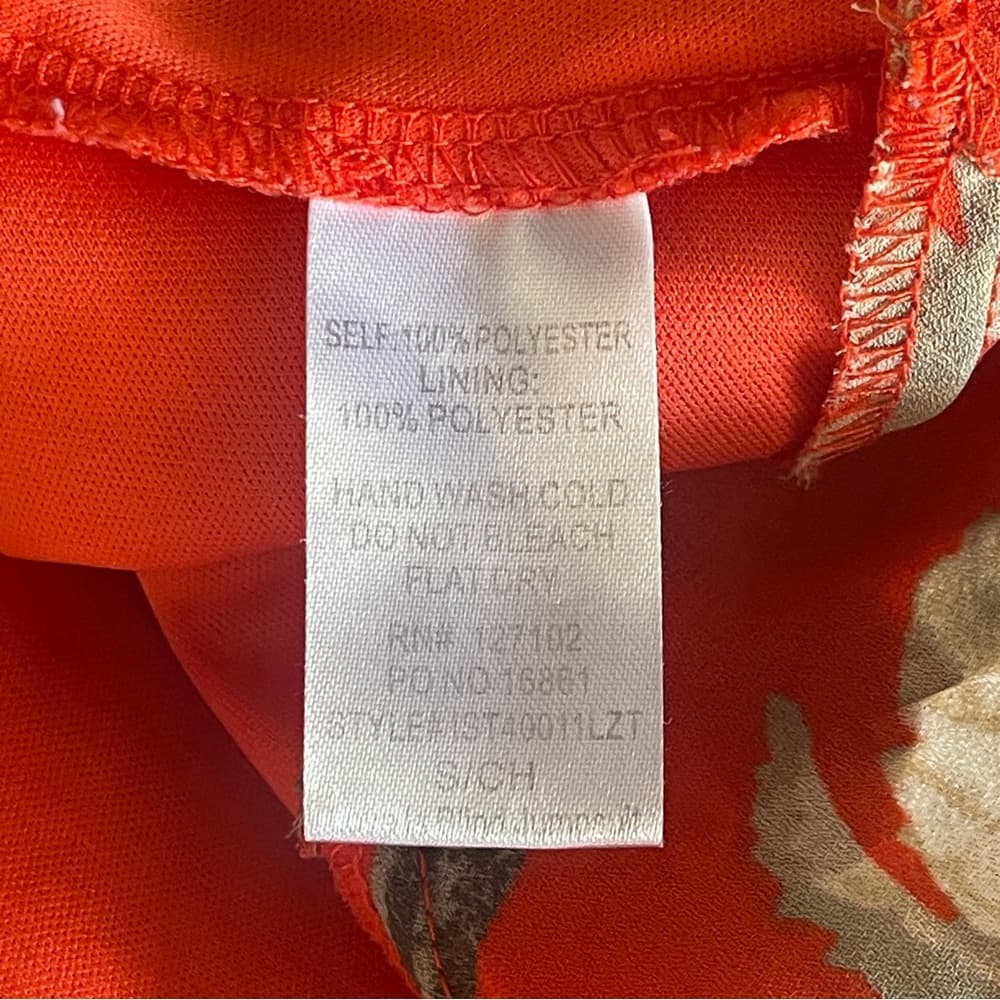 Fashion Nova Red Floral Ruffle Layered Cami - Thumbnail 3