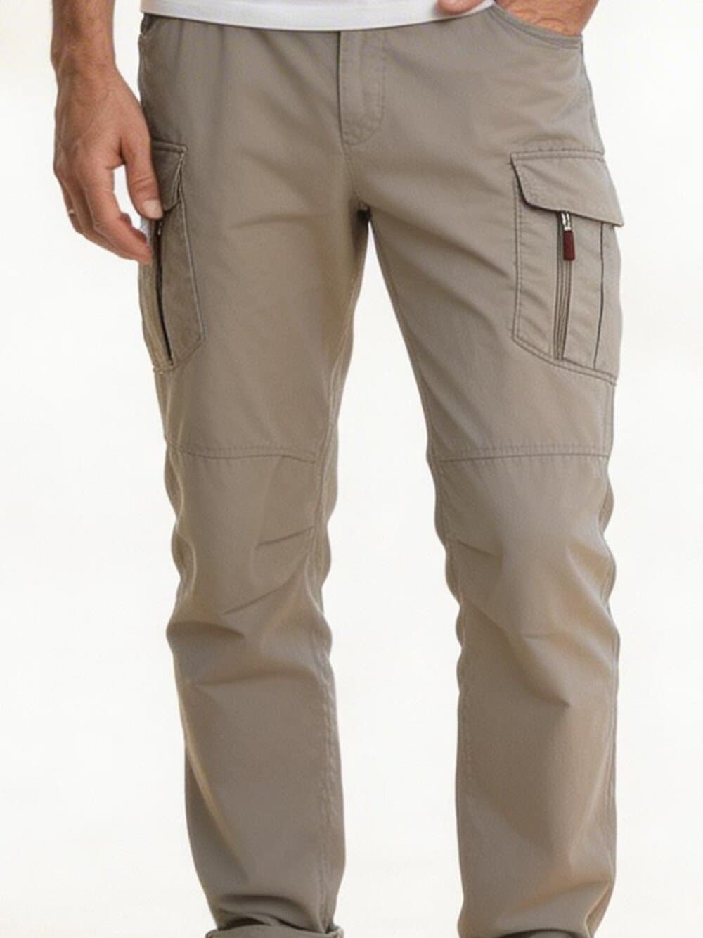 Fashion Sport Men's Gray Utility Cargo Pants - many sizes - Thumbnail 10
