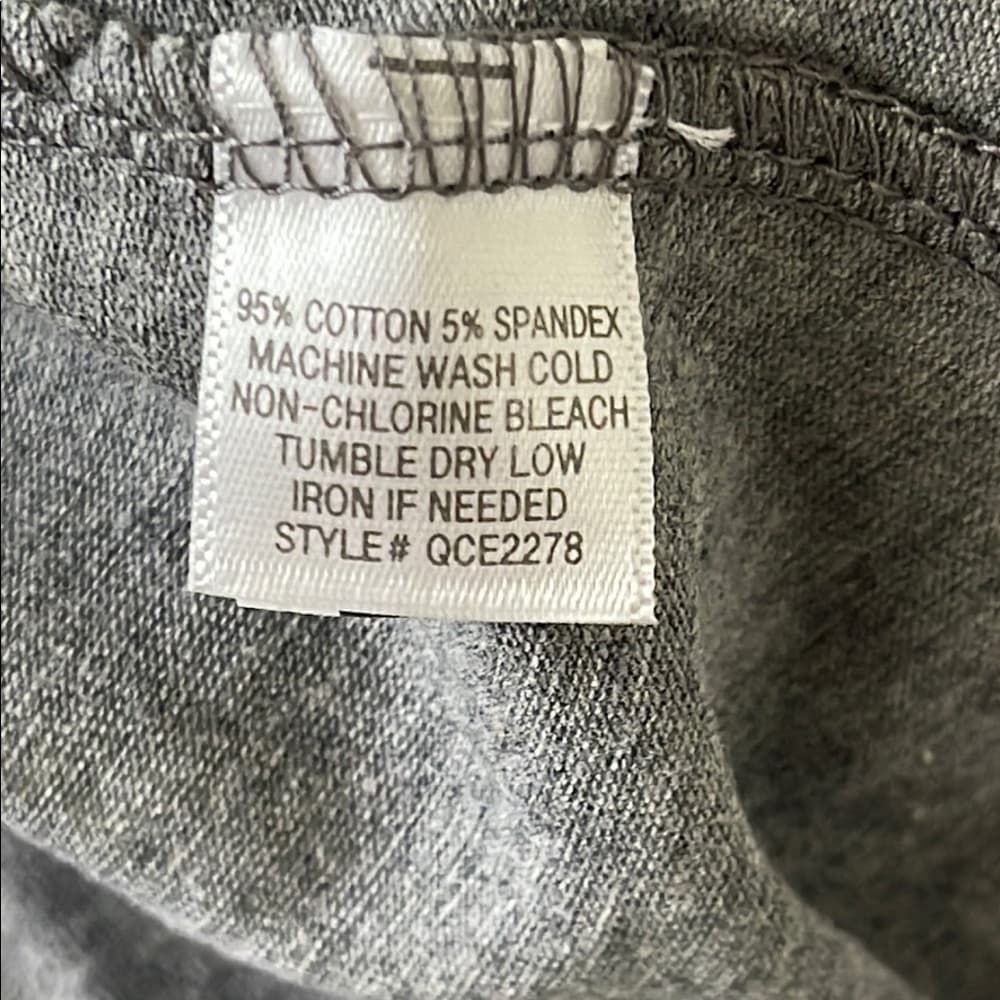 95% Cotton Gray Women's Tank Top Size S, M, L - Thumbnail 2