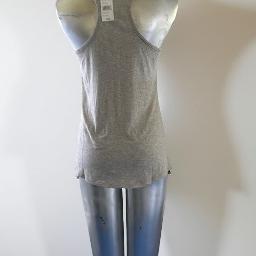 Gray Sleeveless Women's Top - Thumbnail 3