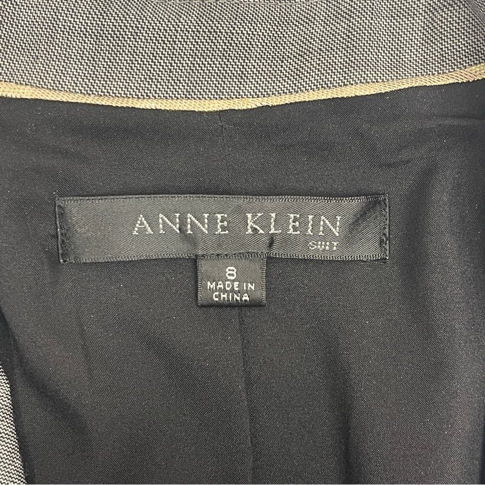 Anne Klein Women's Gray Blazer size 8 - Thumbnail 3