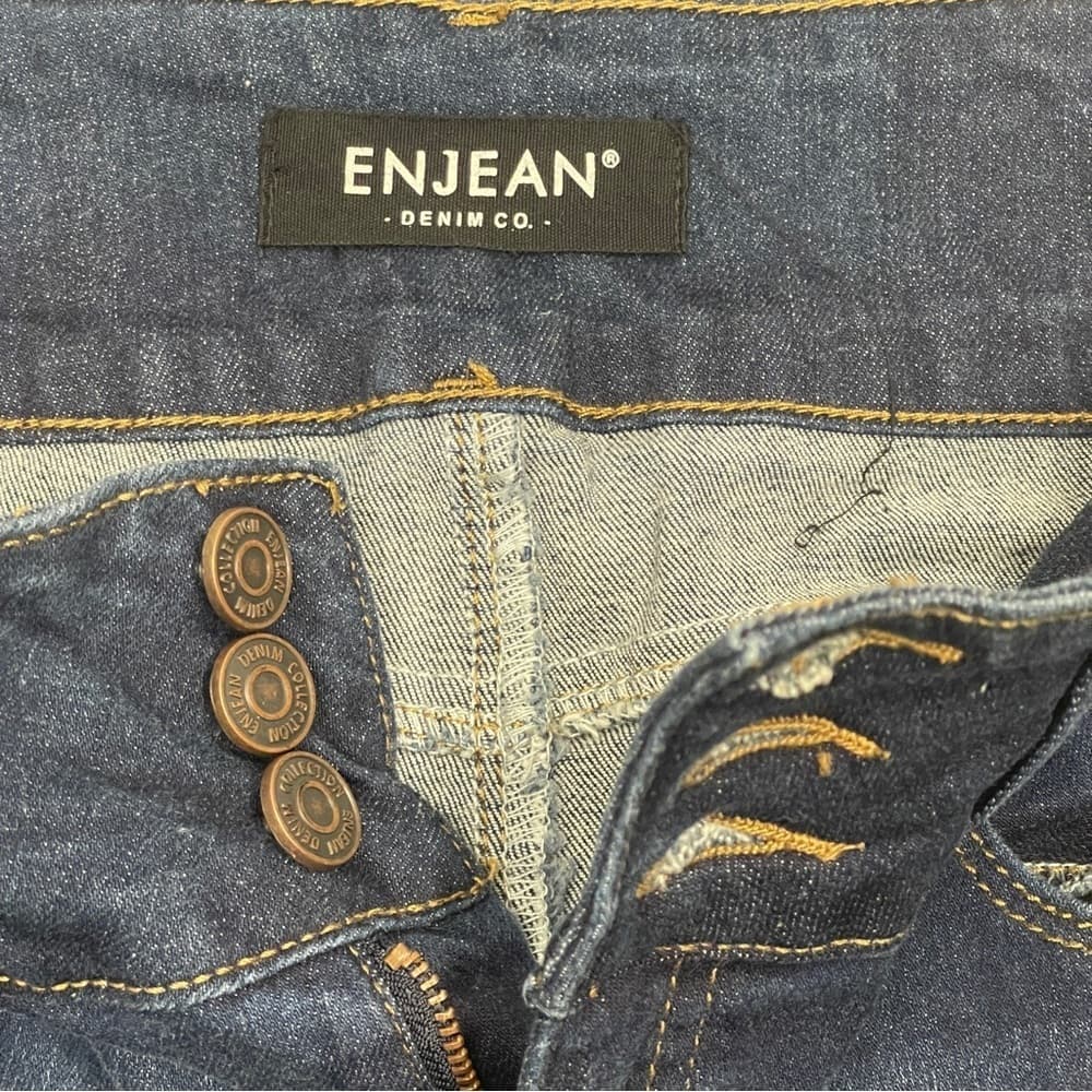 ENJEAN Dark Blue Jeans in size 3 NWOT - Thumbnail 3