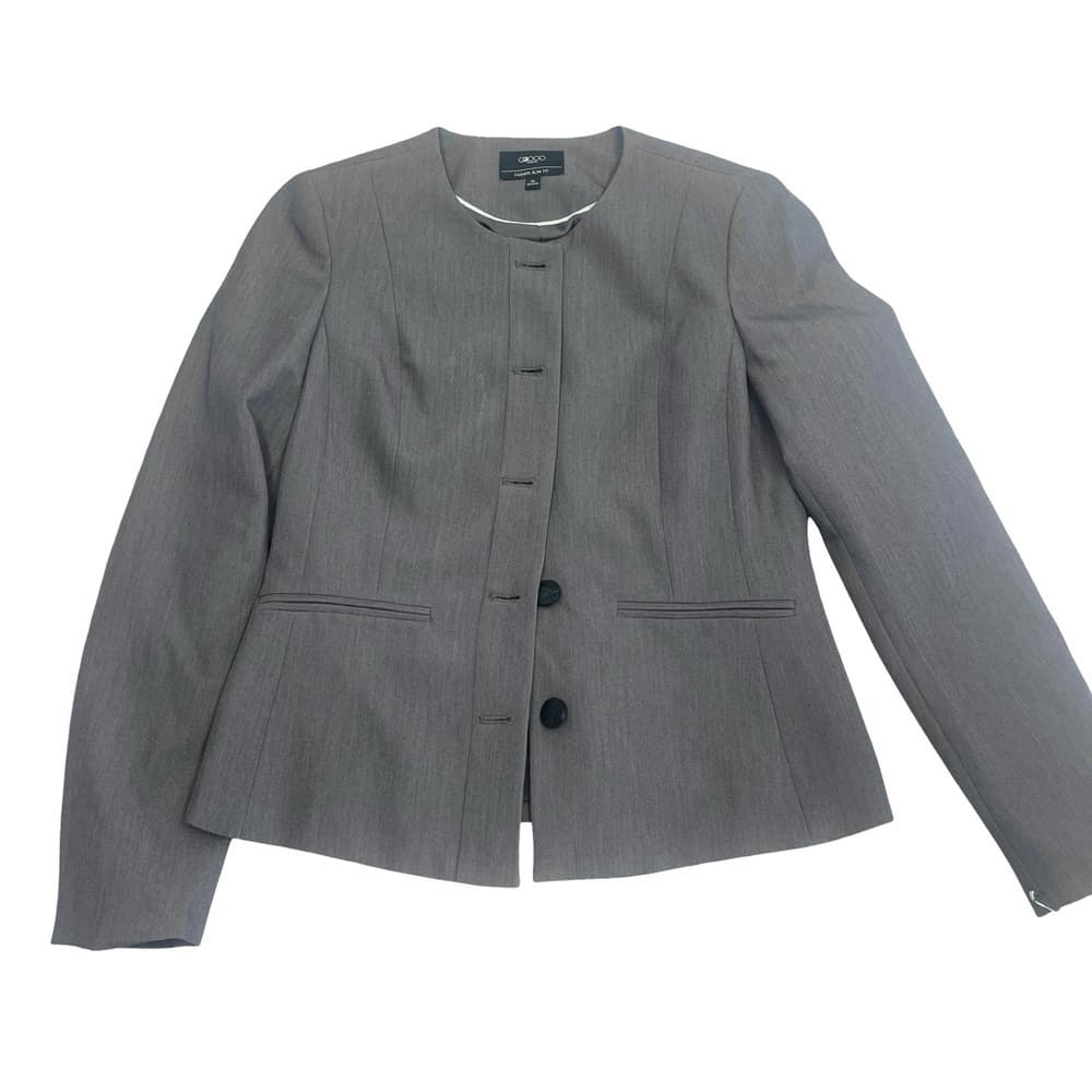 Elegant G2000 Gray Slim Fit Women's Jacket - Mint Condition - Thumbnail 3