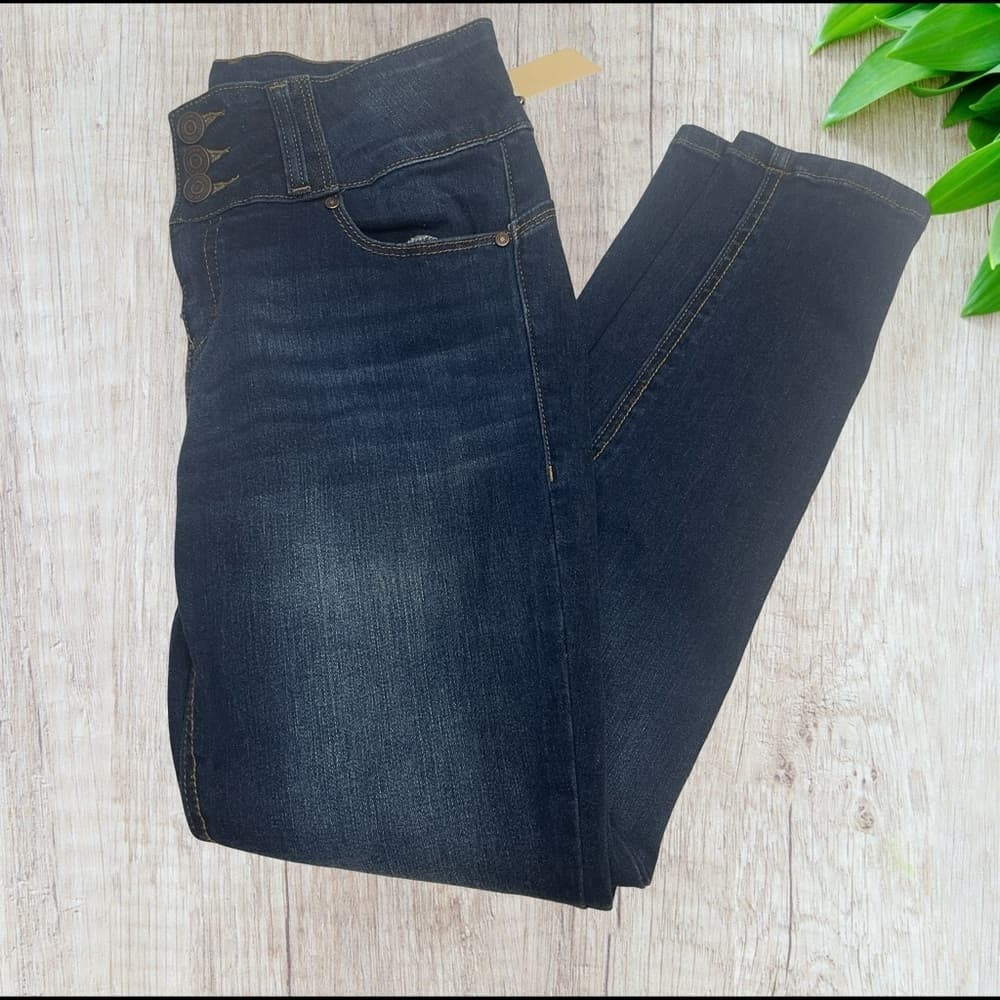 ENJEAN Dark Blue Jeans in size 3 NWOT - Thumbnail 2