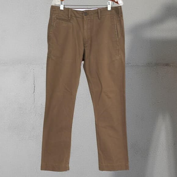GAP Vintage Men's Brown Khaki Pants - Thumbnail 5