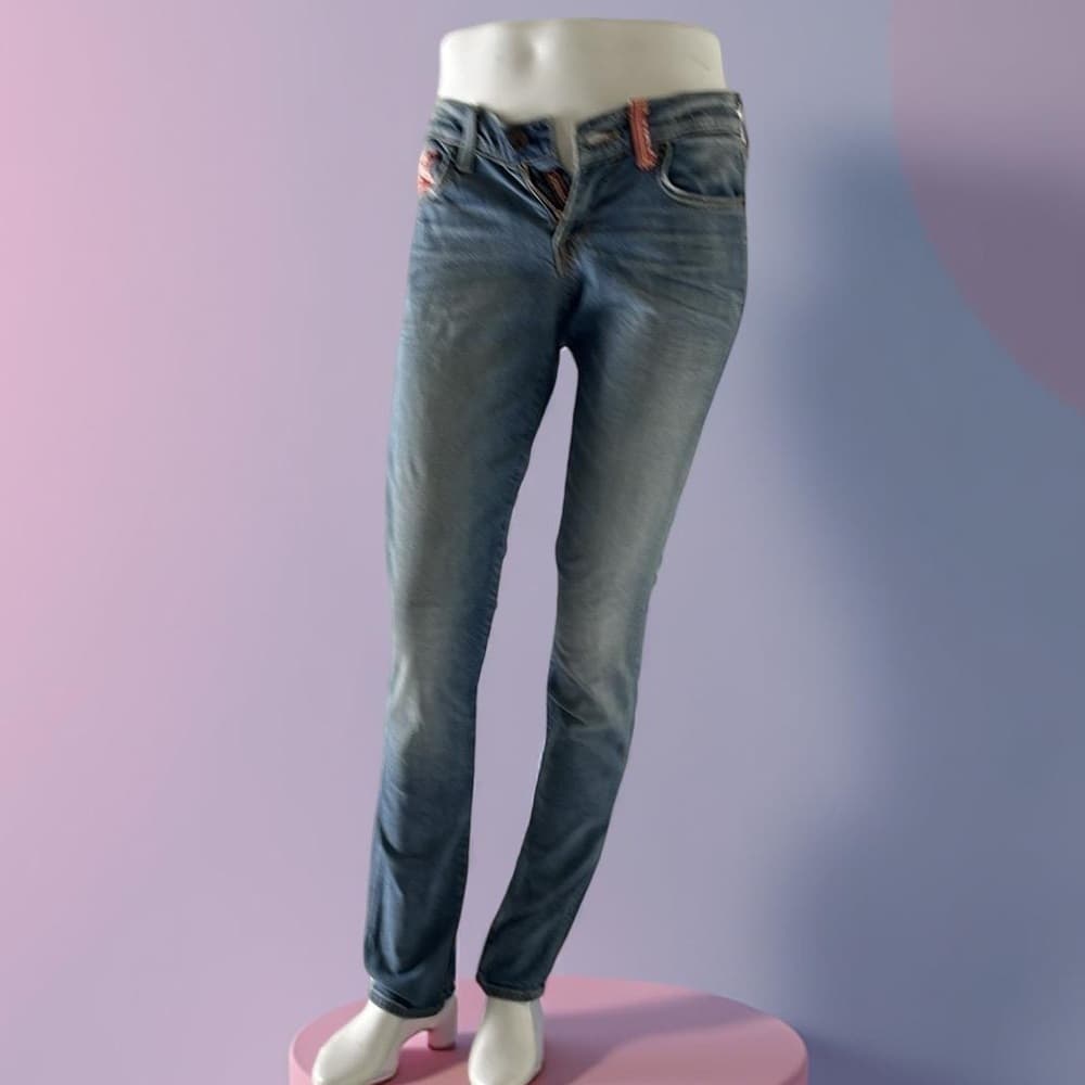 Lucky Legend Blue Denim Women's Jeans Size 00 -24 Gently Worn! - Thumbnail 6