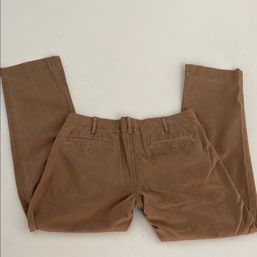GAP Vintage Men's Brown Khaki Pants - Thumbnail 3