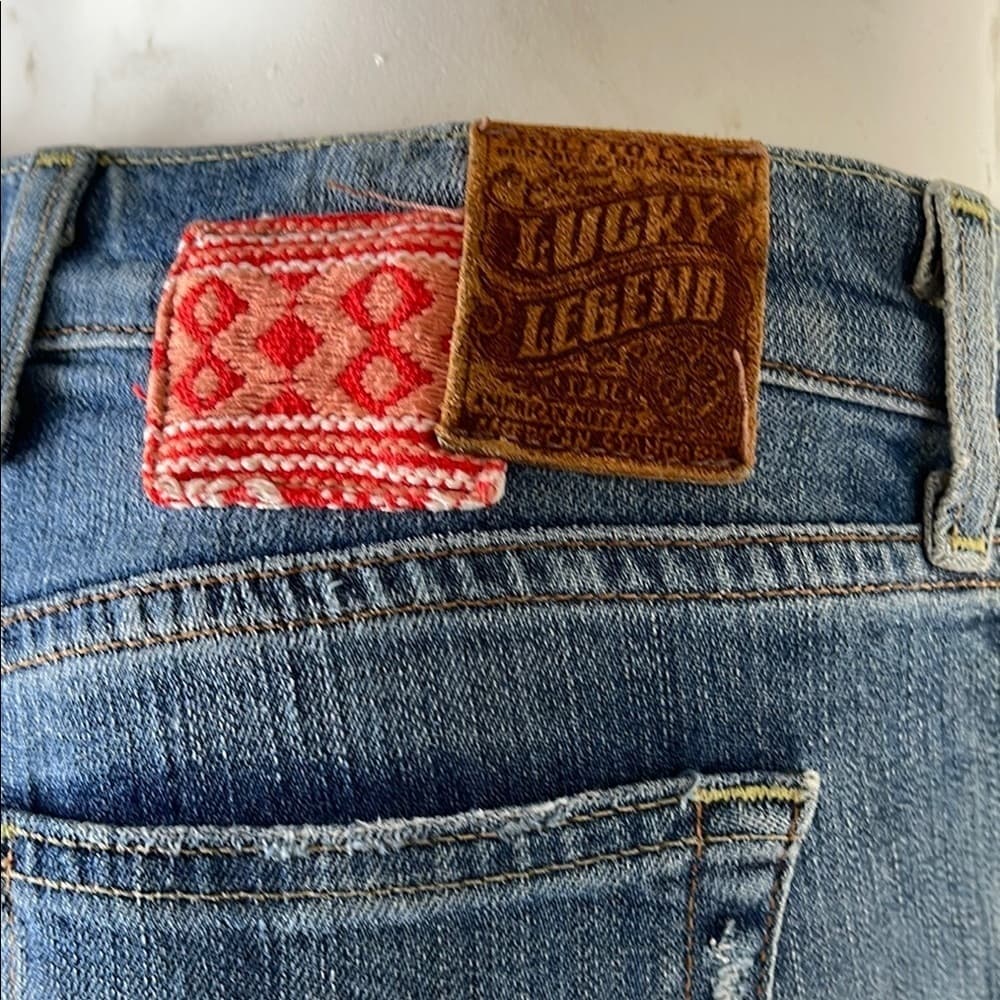 Lucky Legend Blue Denim Women's Jeans Size 00 -24 Gently Worn! - Thumbnail 3