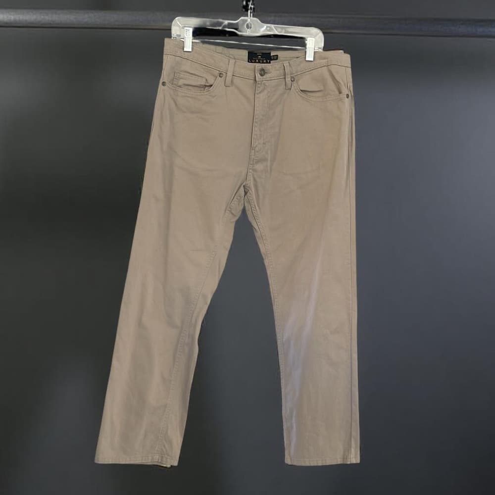 Blue Harbour Luxury Men's Tan khaki Pants size 34x29 - mint condition - Thumbnail 4