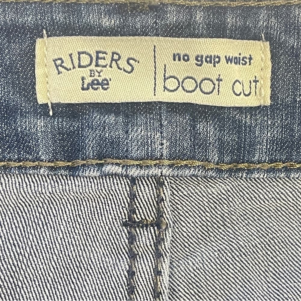 Lee Rider Boot Cut size 12L Classic Blue Denim Jeans - Mint - Thumbnail 2