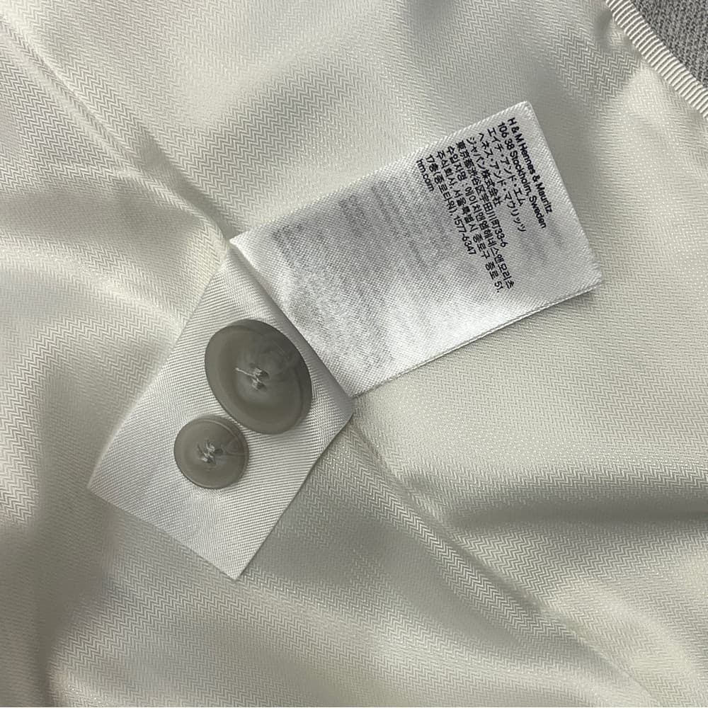 Classic Gray H&M Woman's Blazer - size 8P - Thumbnail 4