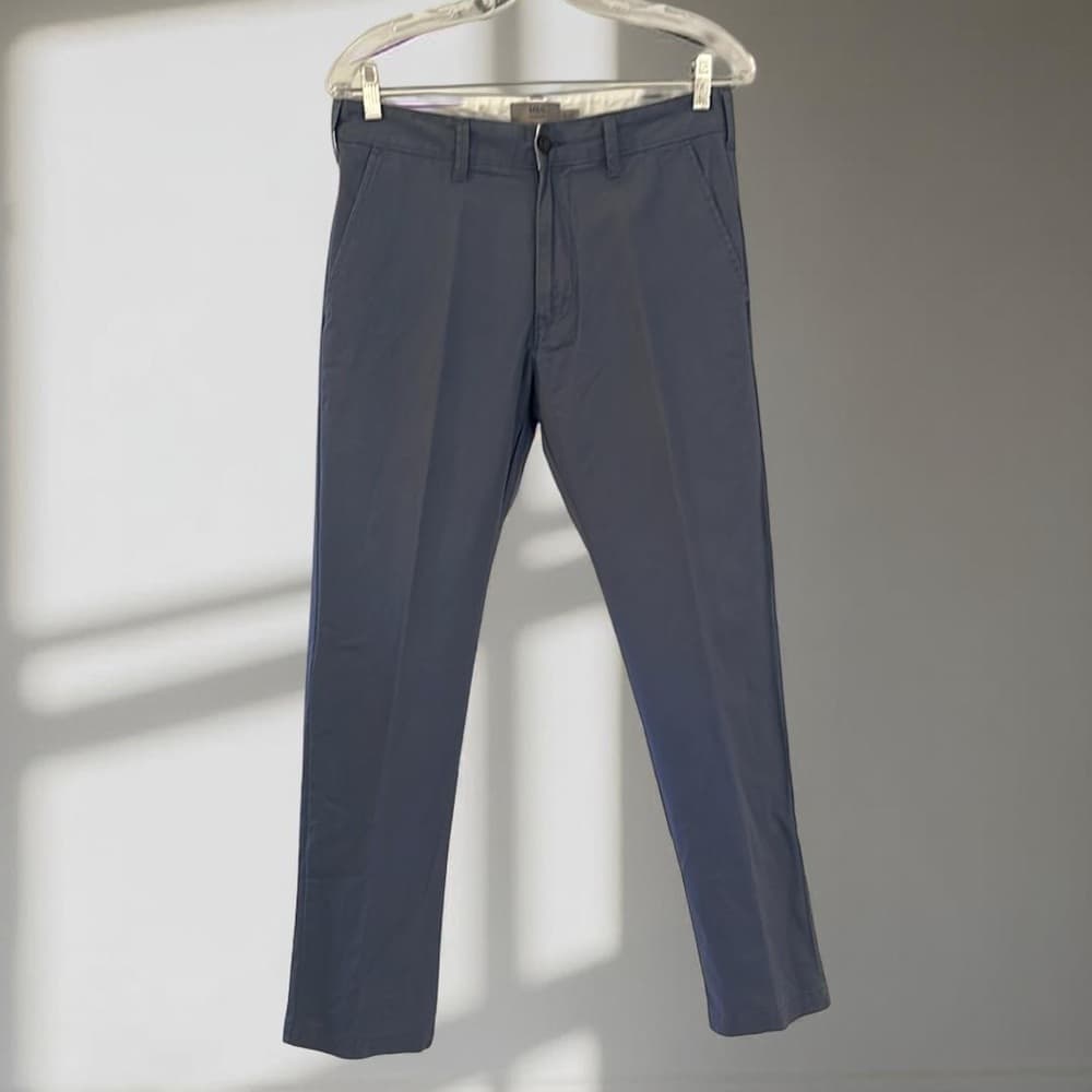 M&S Men's Blue Pants - size 30x29 - Thumbnail 3