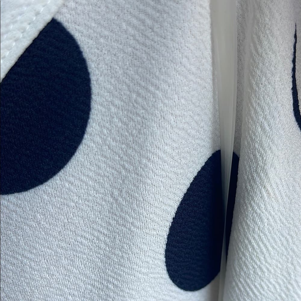 Karen T Design - White and Black Polka Dot Maxi Dress Size M - Thumbnail 2