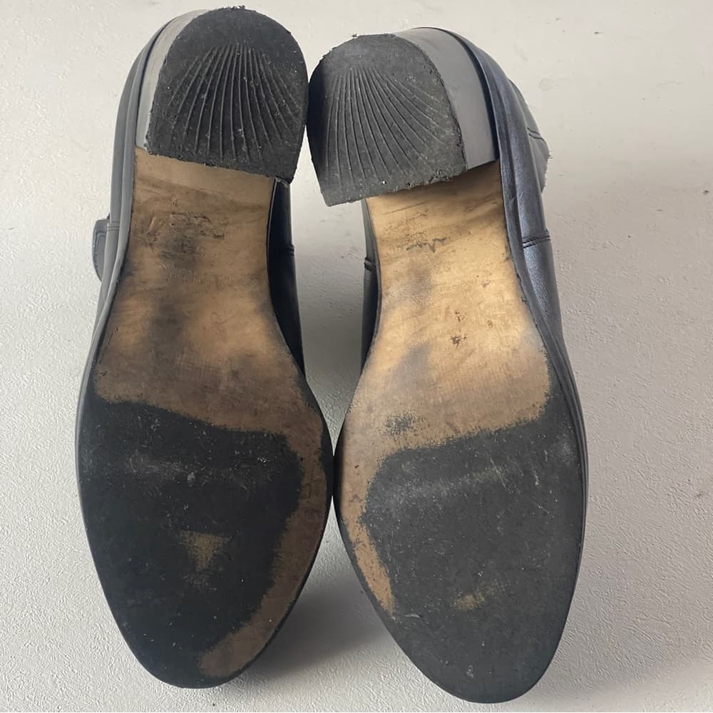 Office London Black Leather Ankle Boots in size 37 - Thumbnail 6