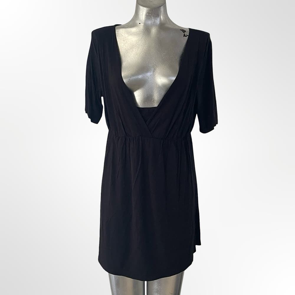 Isabel Maternity by Ingrid & Isabel Black Maternity Top XL - Thumbnail 4