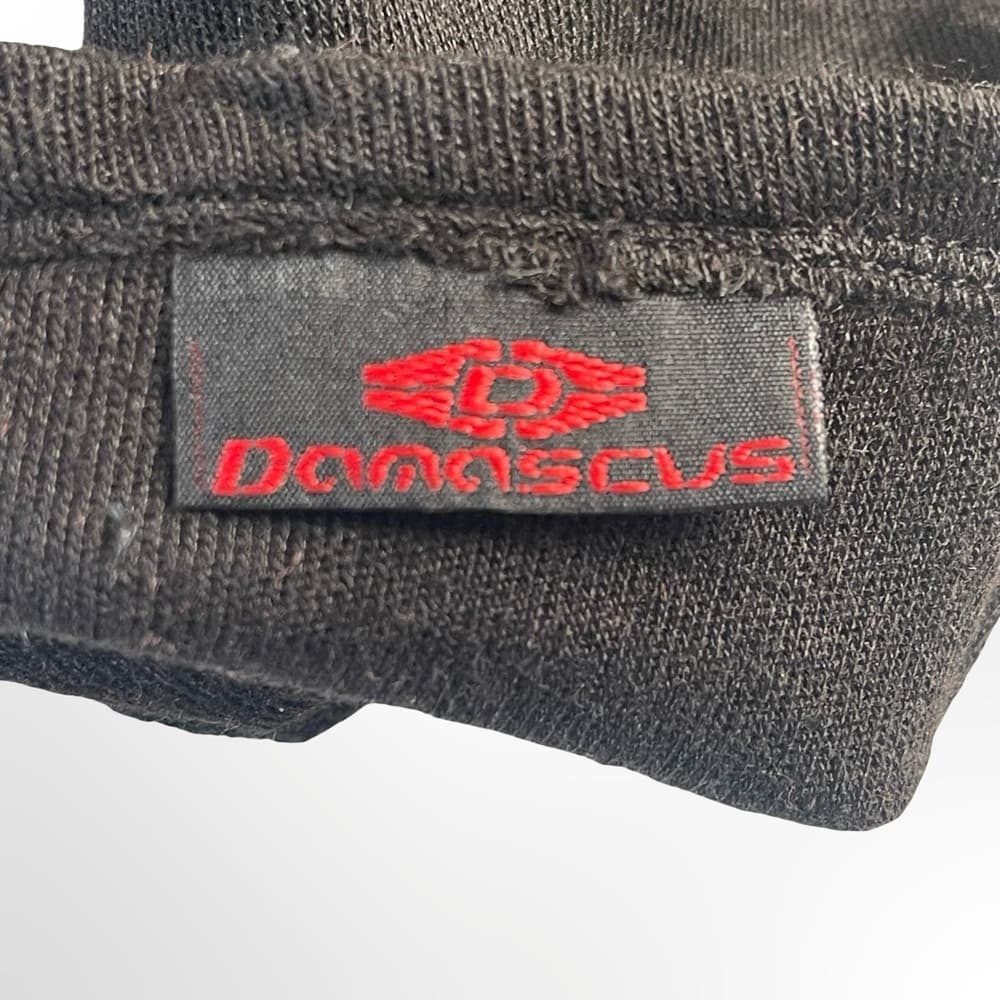 NWOT Damascus Black Leather Men's tactical Gloves various sizes - Thumbnail 2
