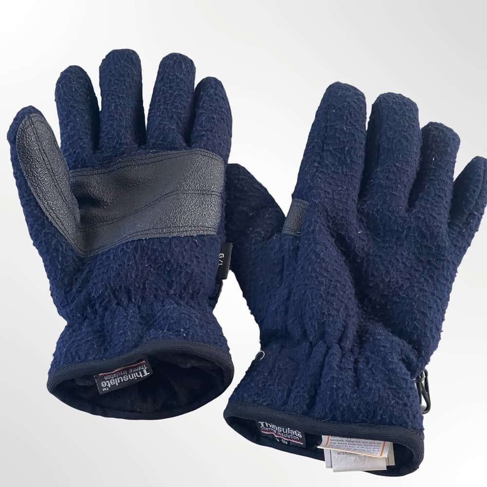 Navy Blue Thinsulate Gloves in size L - Thumbnail 3