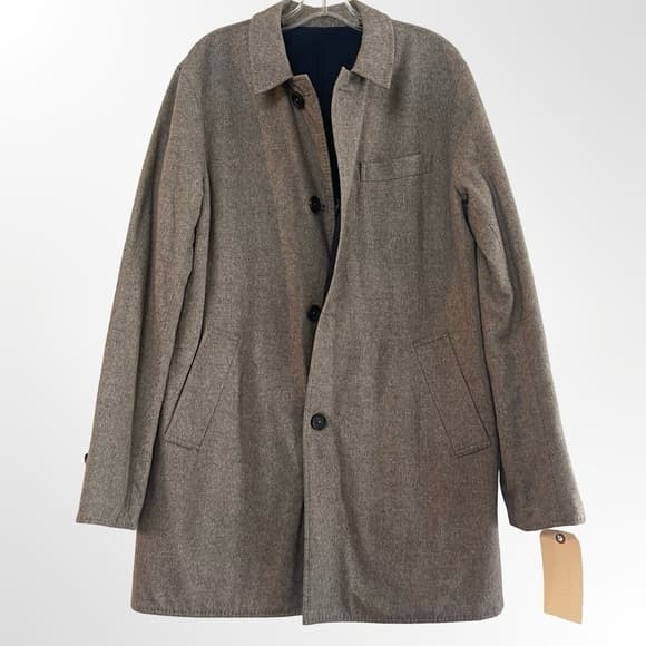Unbranded Men's Classic Gray Coat in size Large - Thumbnail 9