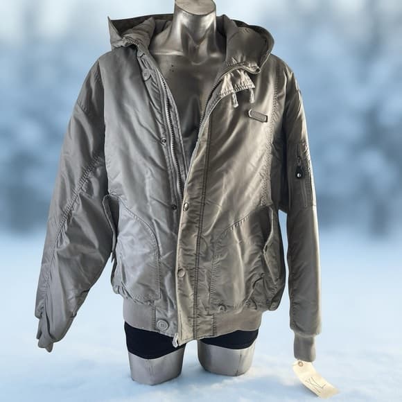 South Pole Men's Gray Puffer Jacket in XL - Thumbnail 7