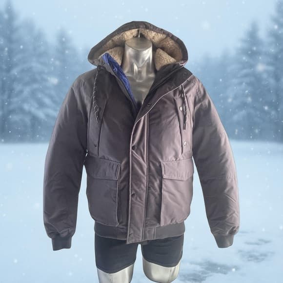 Jack & Jones Grey Puffer Jacket in Medium - Thumbnail 5