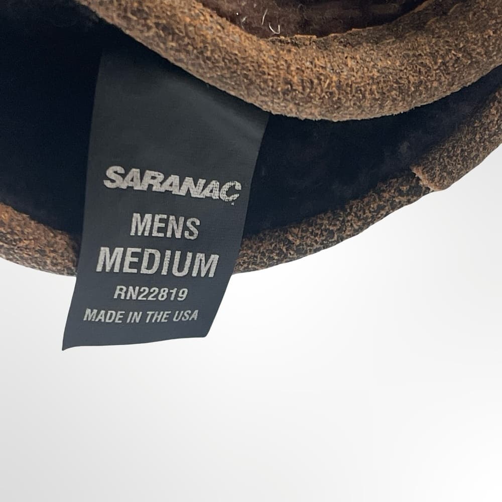 Saranac Cozy Brown Sherpa Gloves in Medium - Thumbnail 2