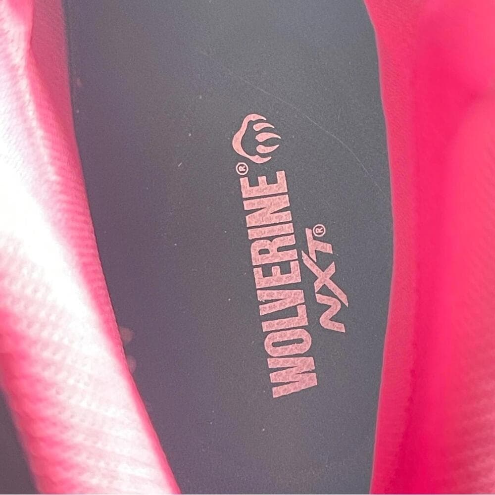 Wolverine Women's Black and Pink Steel Toe Boots - Thumbnail 6
