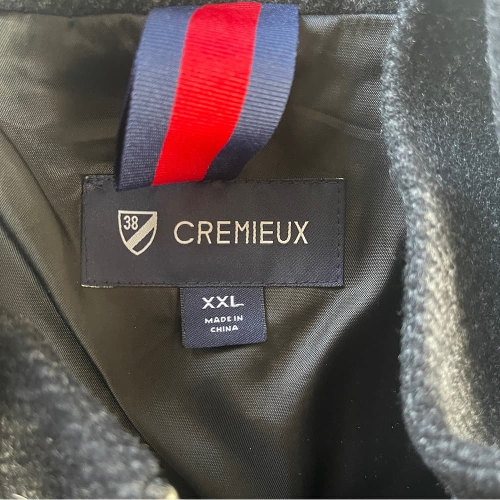 Cremieux Dark Grey Men's Pea Coat in XXL -NWOT - Thumbnail 3
