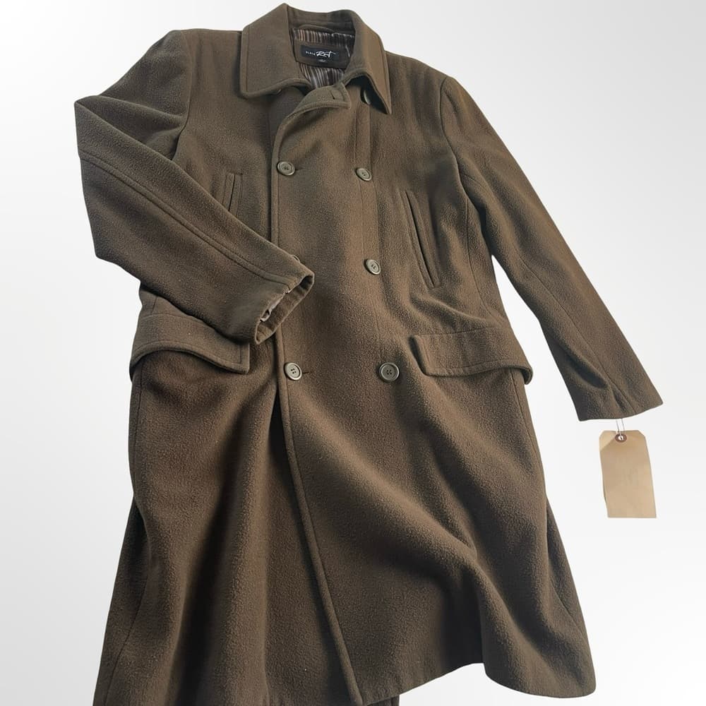 Black Rivet Men's Double-Breasted Coat n Medium size Mint - Thumbnail 2