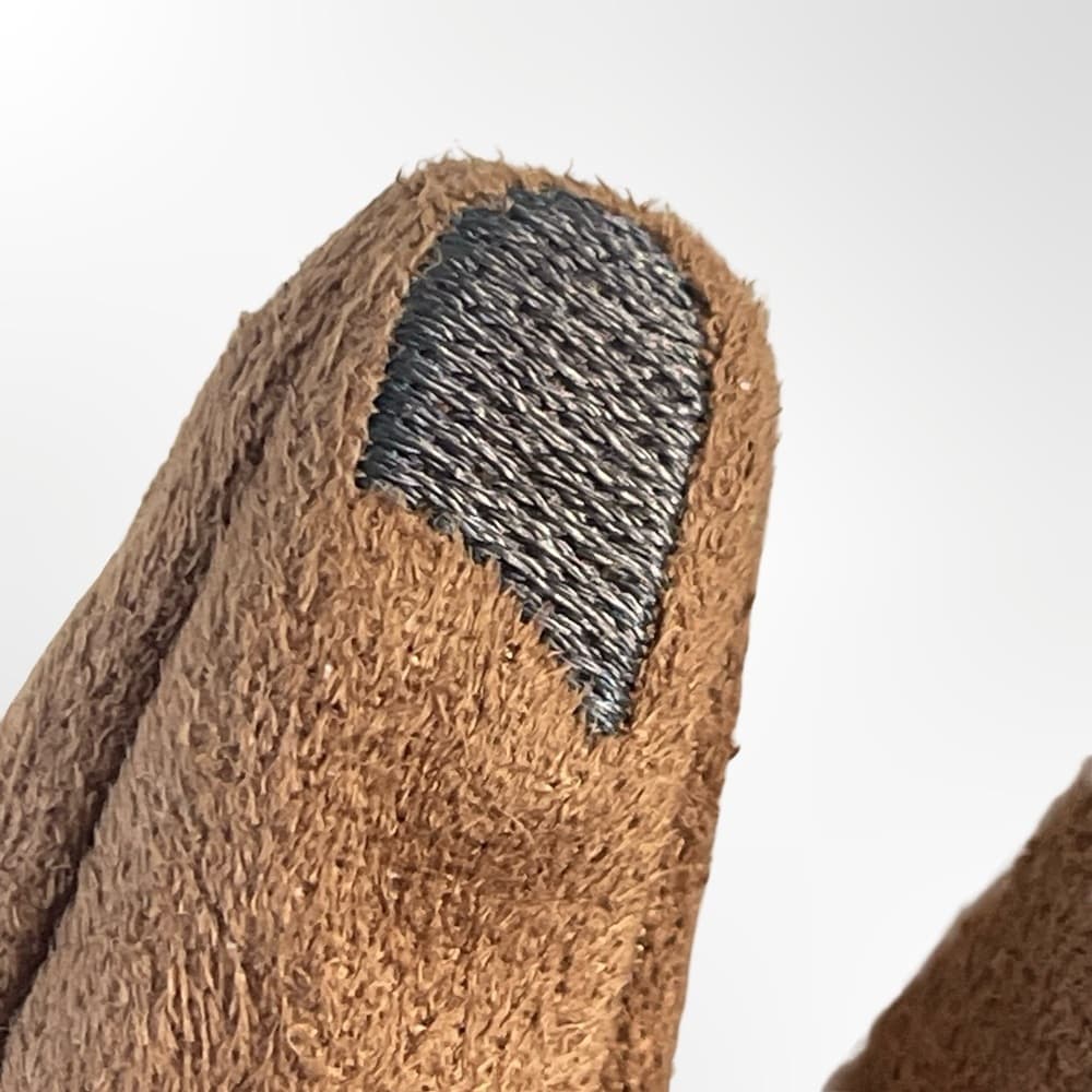 Brown Men's Winter Gloves - Thumbnail 2