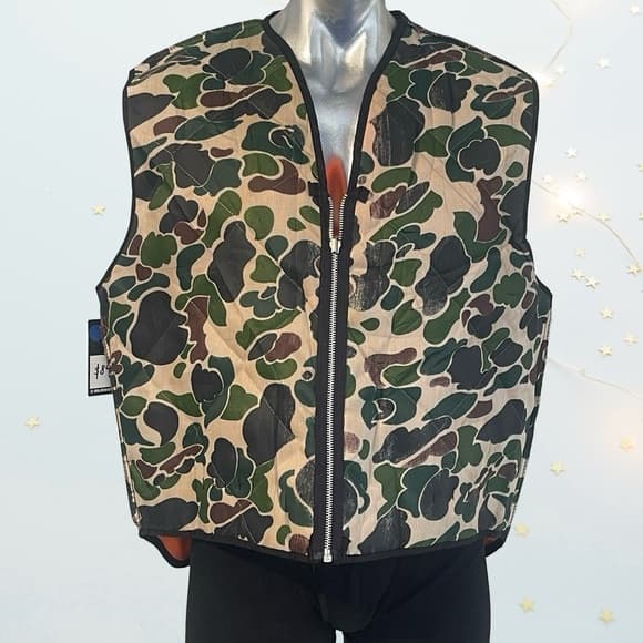 Golden Age Camouflage Zip-Up Vest in size XL - NWT - Thumbnail 7
