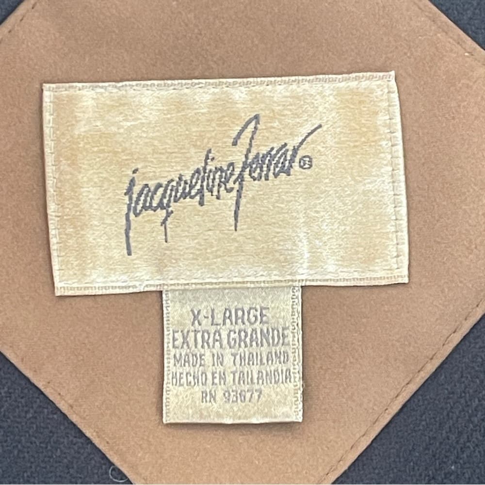 Jacqueline Ferrar Tan and Black Women's winter coat -XL size - Thumbnail 3