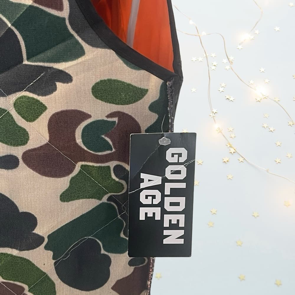 Golden Age Camouflage Zip-Up Vest in size XL - NWT - Thumbnail 3