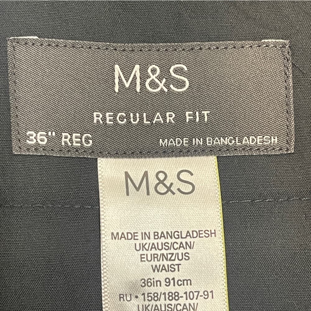 M&S Classic Black Dress Trousers - NWT - Thumbnail 5