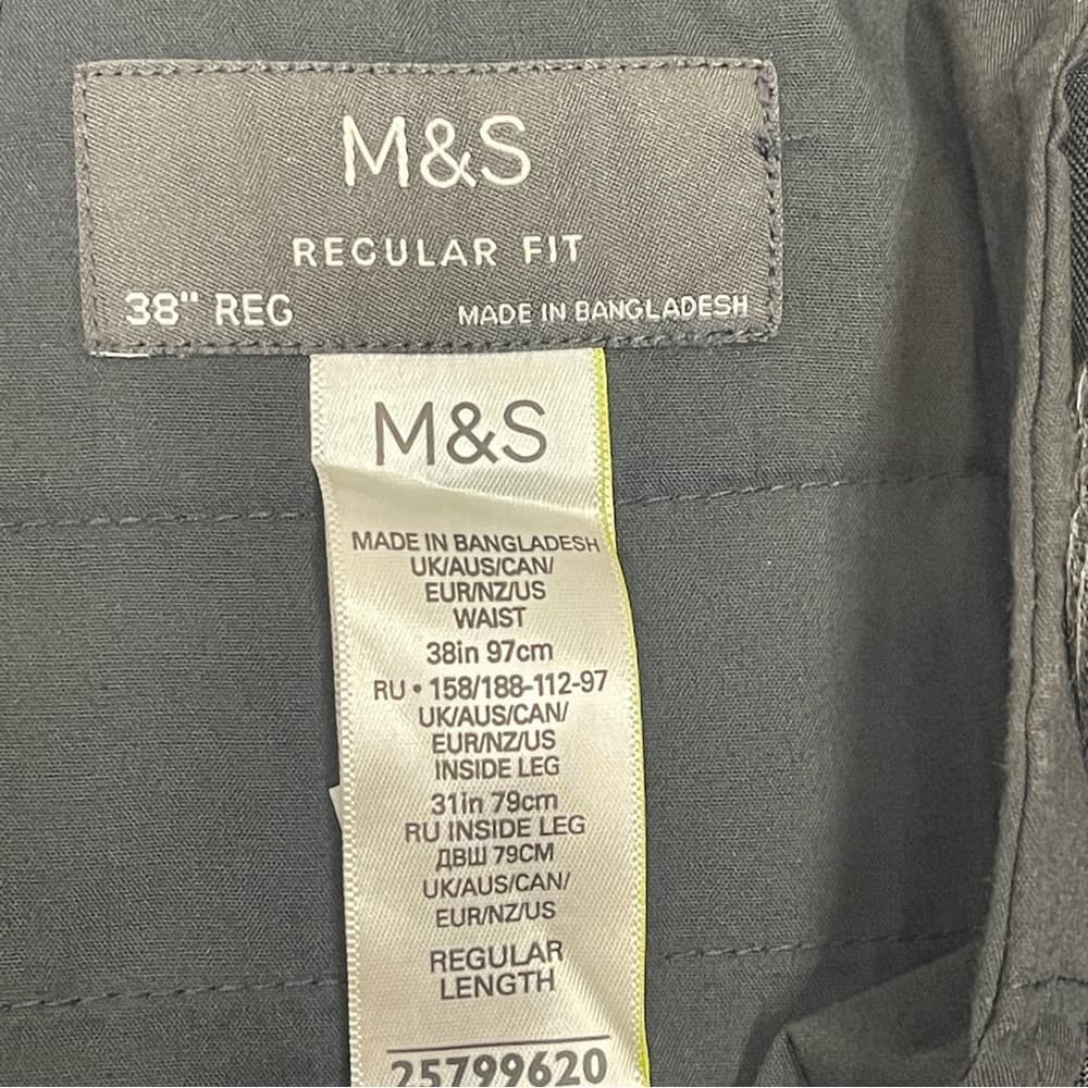 M&S Classic Black Dress Trousers - NWT - Thumbnail 8