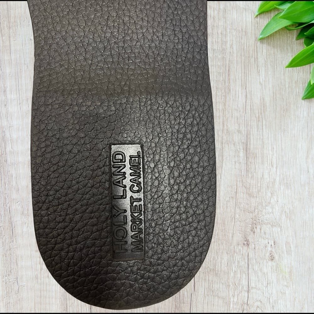 Camel "Jesus" Brown Leather Sandals size 11.5/12 - Thumbnail 4