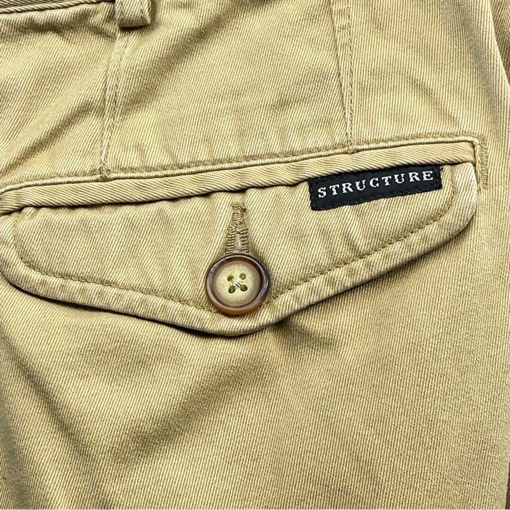 Structure Men's Tan Pants - altered to size 30/28 - Thumbnail 3