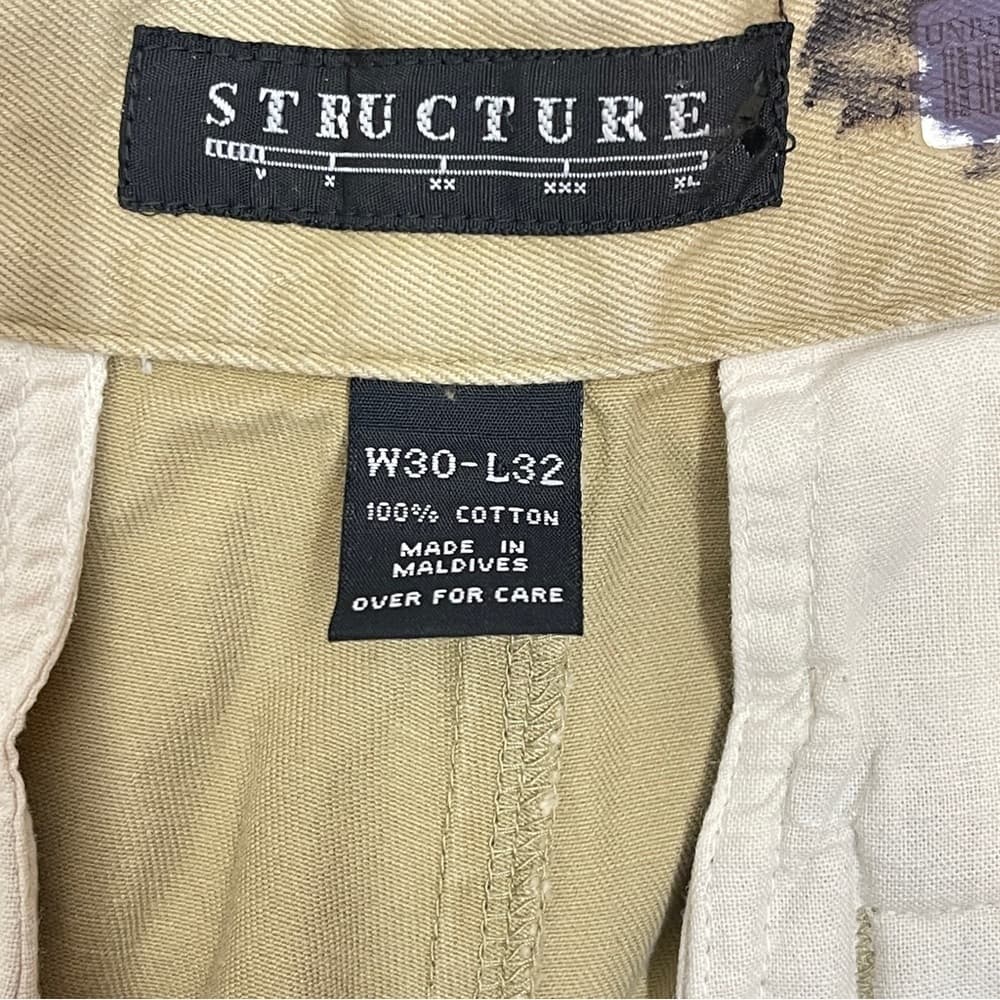 Structure Men's Tan Pants - altered to size 30/28 - Thumbnail 5