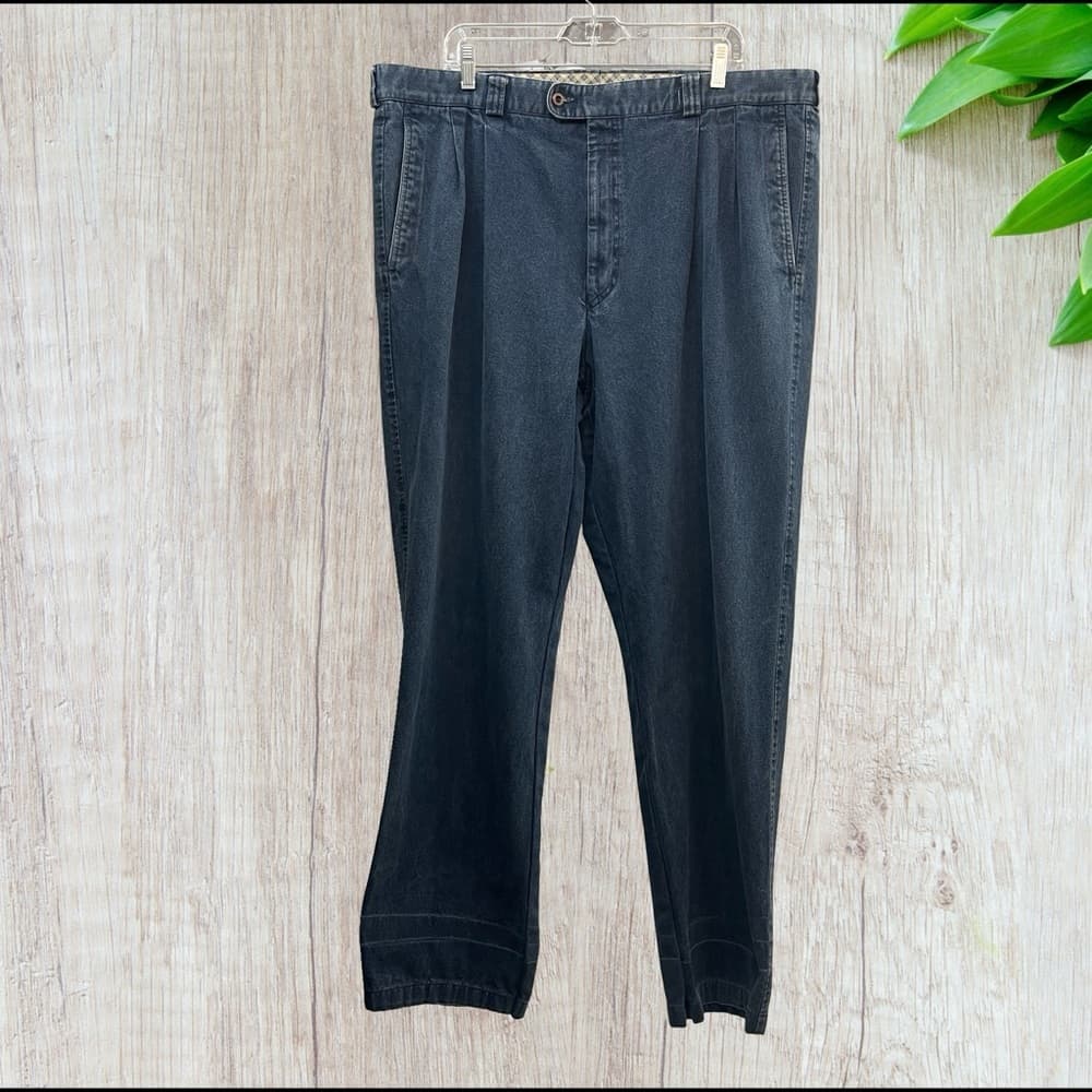 Statz Pleated Jeans Trousers in size 42/31 - Thumbnail 4