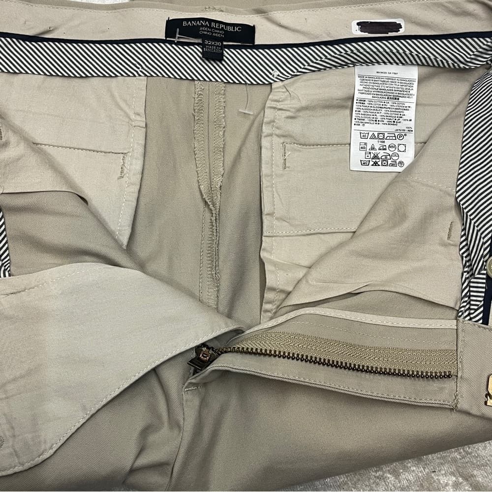 Banana Republic Men's Aiden Chinos 32x30 NWT - Thumbnail 4
