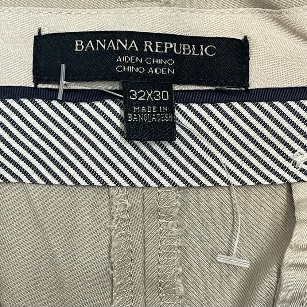 Banana Republic Men's Aiden Chinos 32x30 NWT - Thumbnail 5