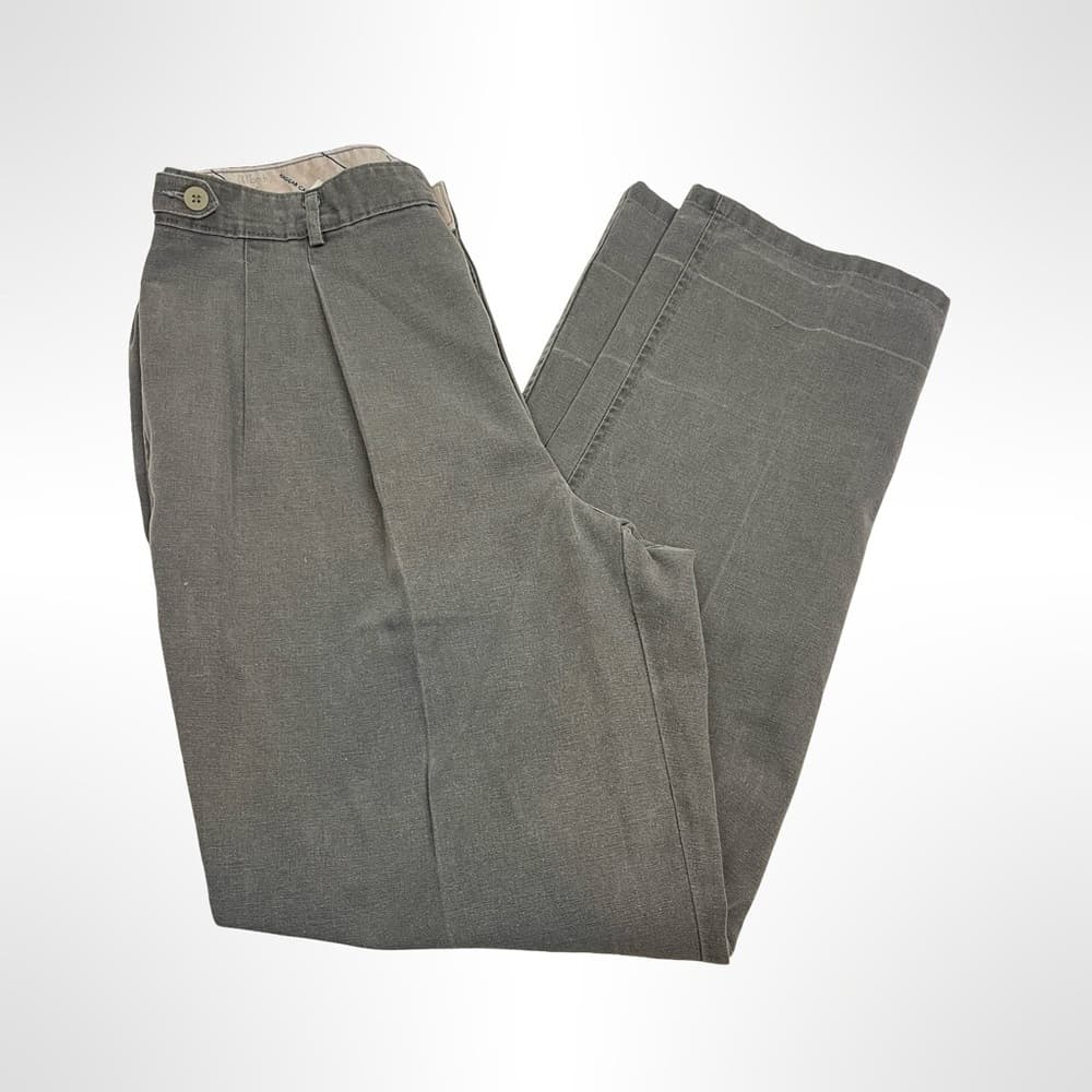 Haggar Casuals Men's Gray Pants size 36/32 - Thumbnail 3