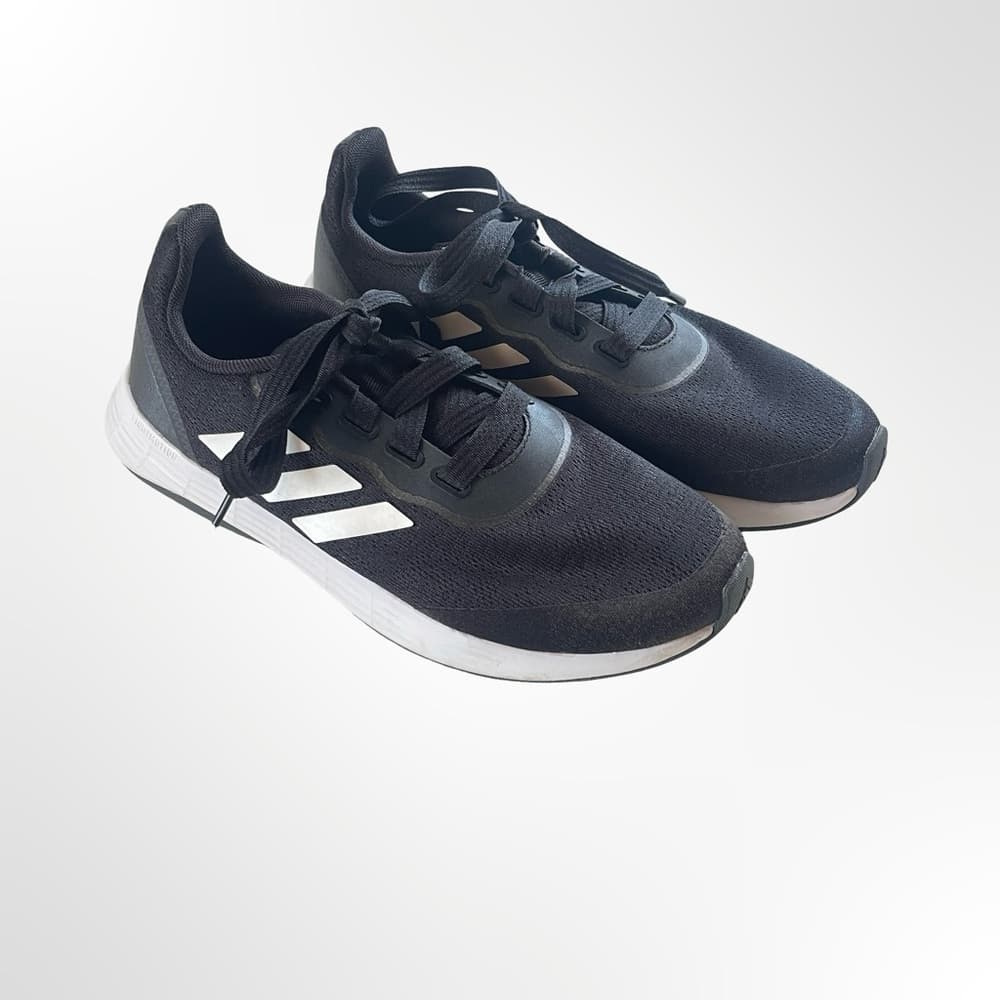 adidas Black & White Athletic Sneakers in size 7 NWOT - Thumbnail 7