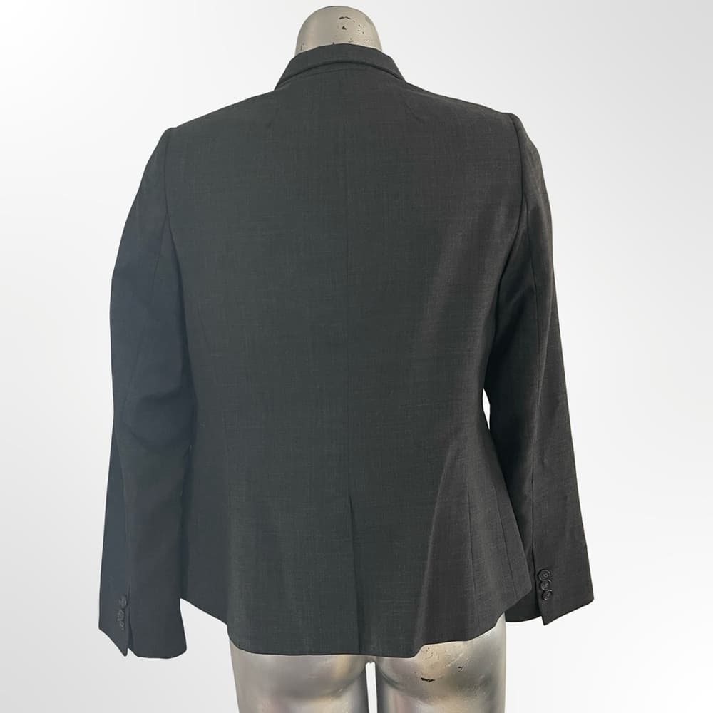 Top Hat NY Charcoal Gray Blazer in size 4 - Thumbnail 2