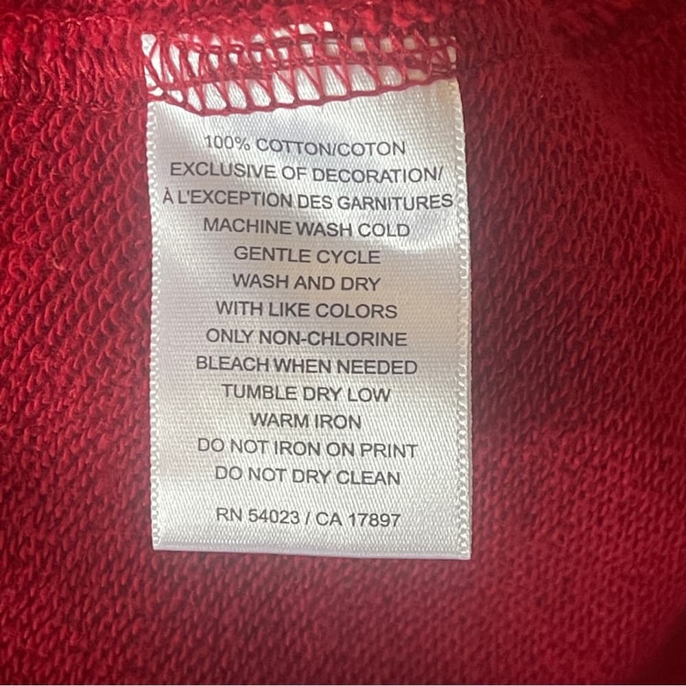 Old Navy Women's Deep Red Hoodie size M - Thumbnail 6