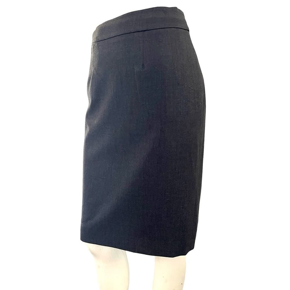 Calvin Klein Classic Black Pencil Skirt in size P - Thumbnail 9