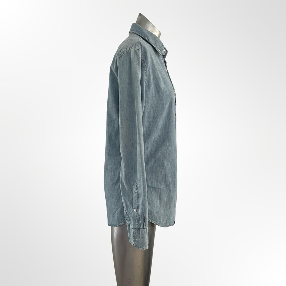 J. Crew Organic Cotton Shirt in size S - Thumbnail 2