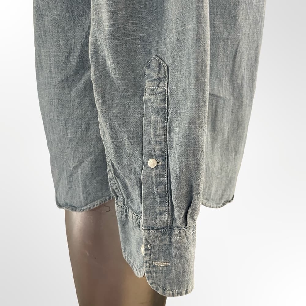 J. Crew Organic Cotton Shirt in size S - Thumbnail 3
