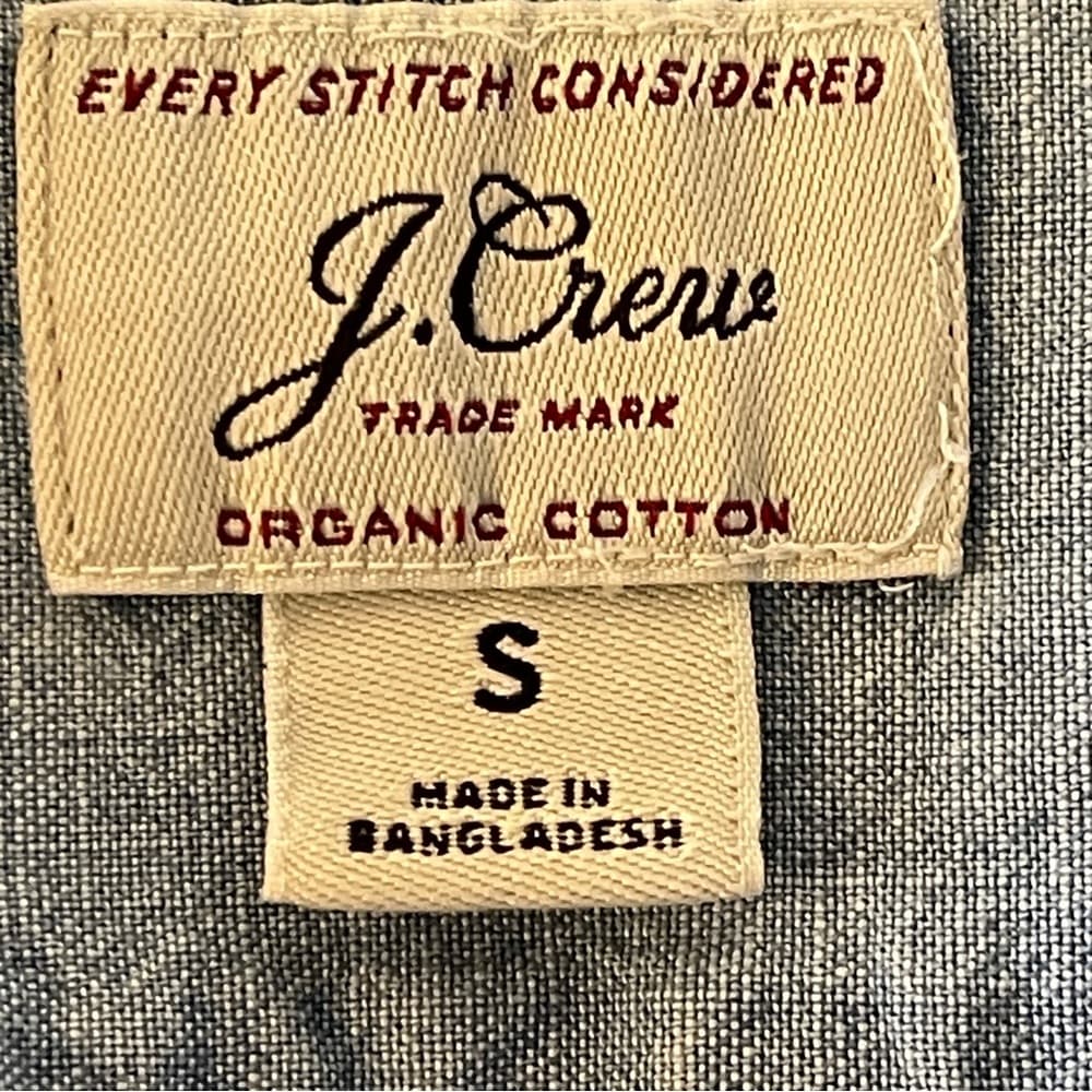 J. Crew Organic Cotton Shirt in size S - Thumbnail 5