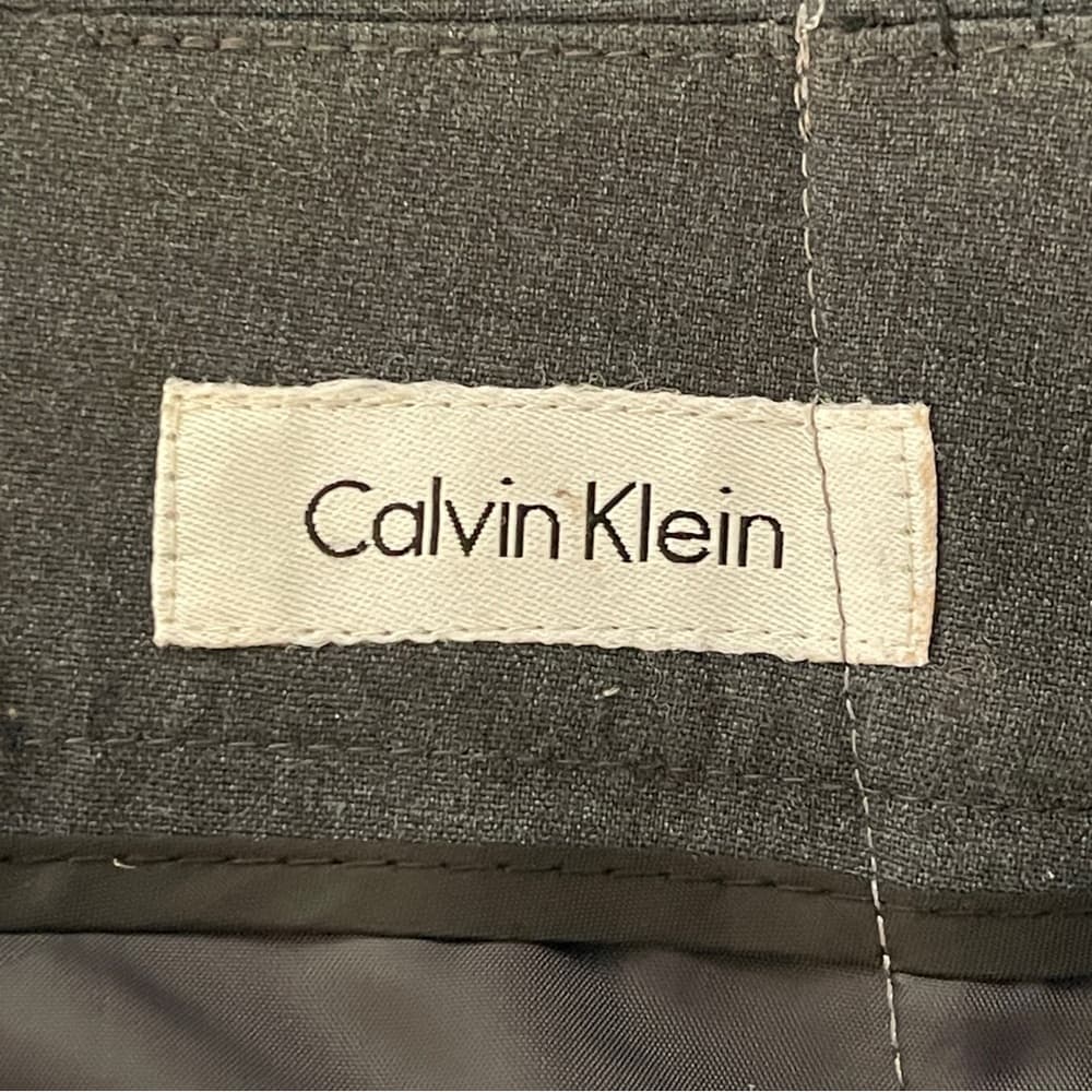 Calvin Klein Classic Black Pencil Skirt in size P - Thumbnail 5